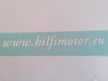 Aufkleber hilfsmotor.eu (aussen)
