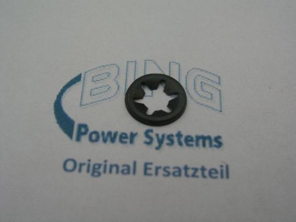 (17) Sicherungsscheibe Startschieber (Stern)